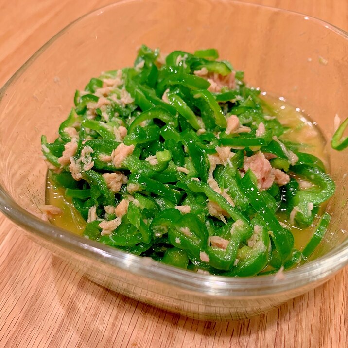 ピーマン嫌いでも食べられる無限ピーマンの黄金比
